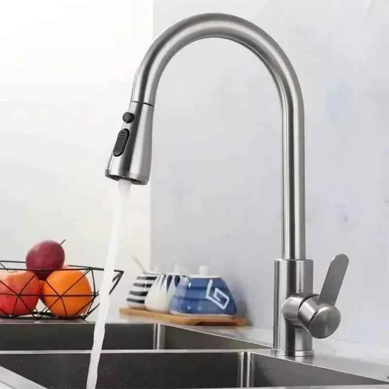 Stainless Steel Pull-Out Faucet