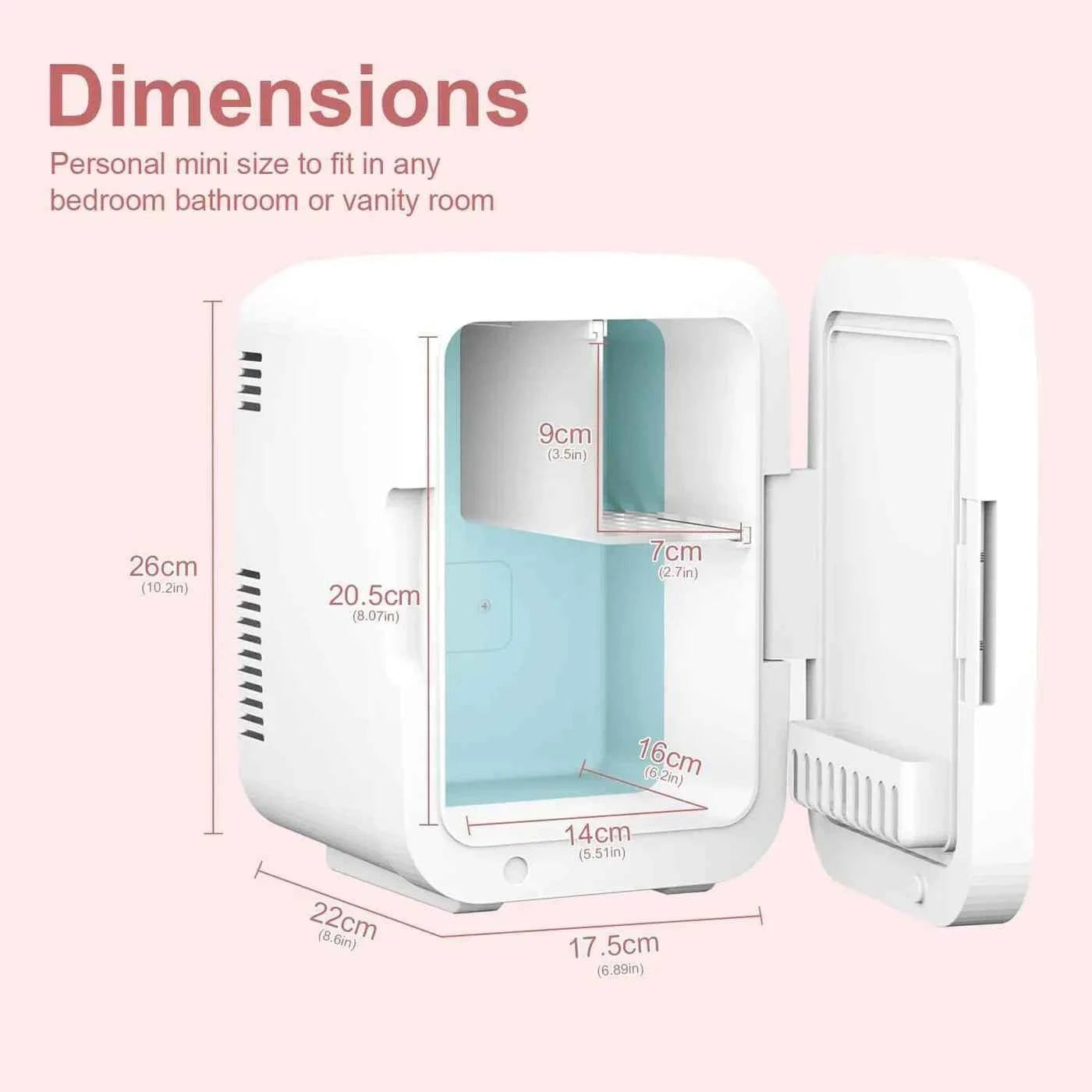 Chic Mini Beauty Fridge